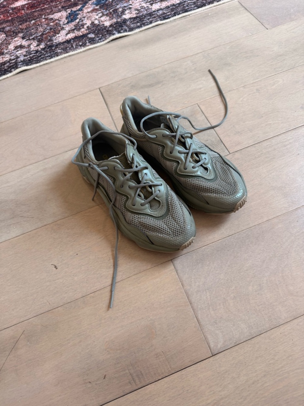 adidas - Originals Ozweego Casual Shoes 'Olive Green Khaki